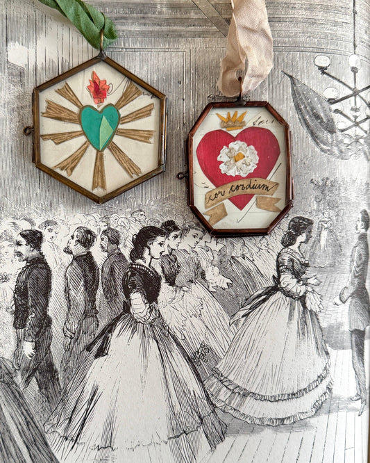 Cor Cordium - Handmade Art Locket 