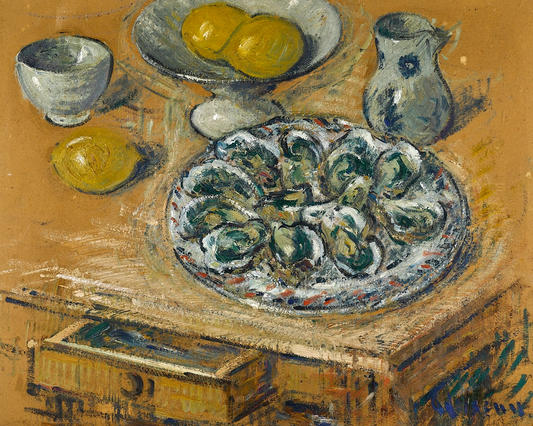 Still Life with Oysters Art Print