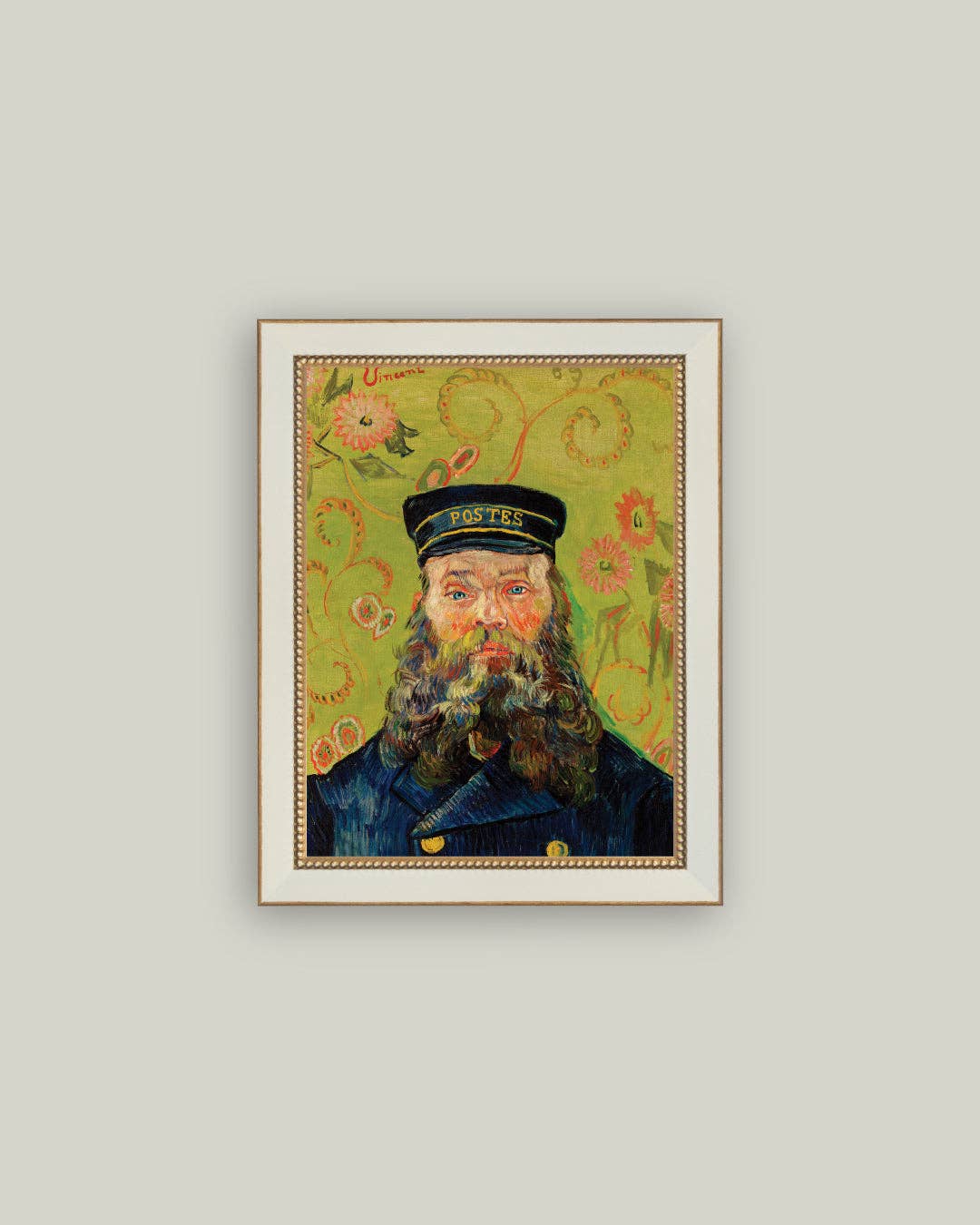 Portrait of Joseph Roulin Framed Antique Art