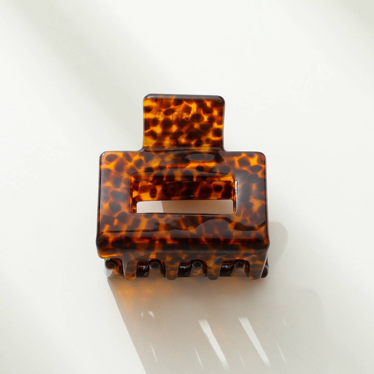 Simone Mini Vintage Stone | Classic Mini Square Claw Clip