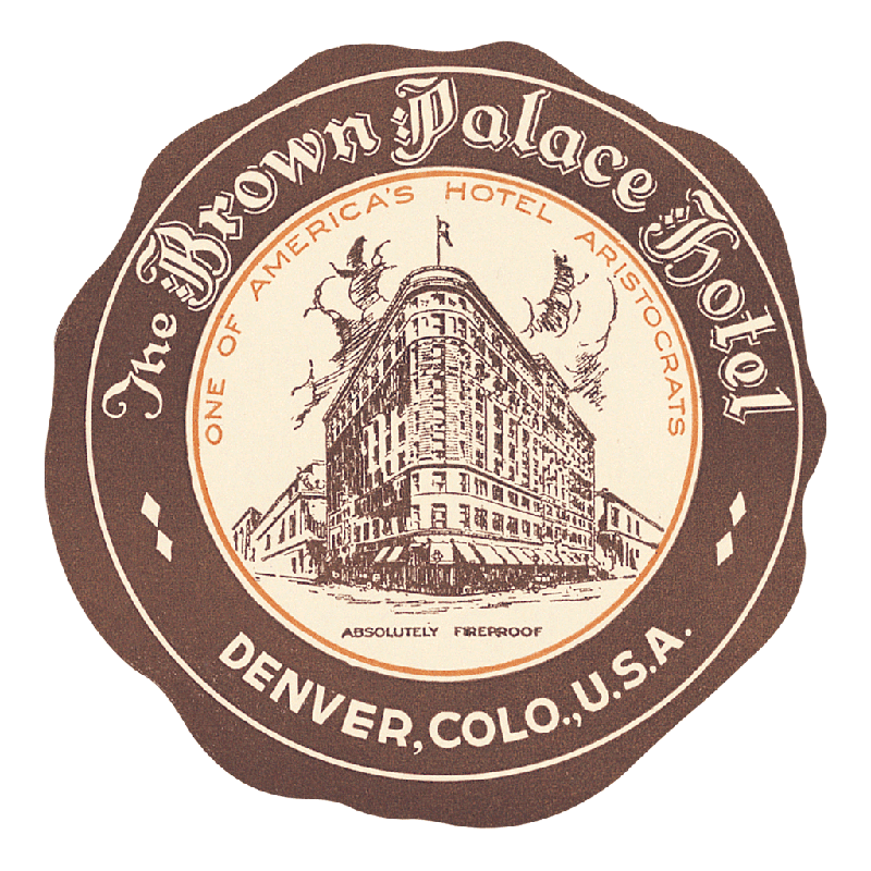 Great American Cities - Travel Label Sticker Box