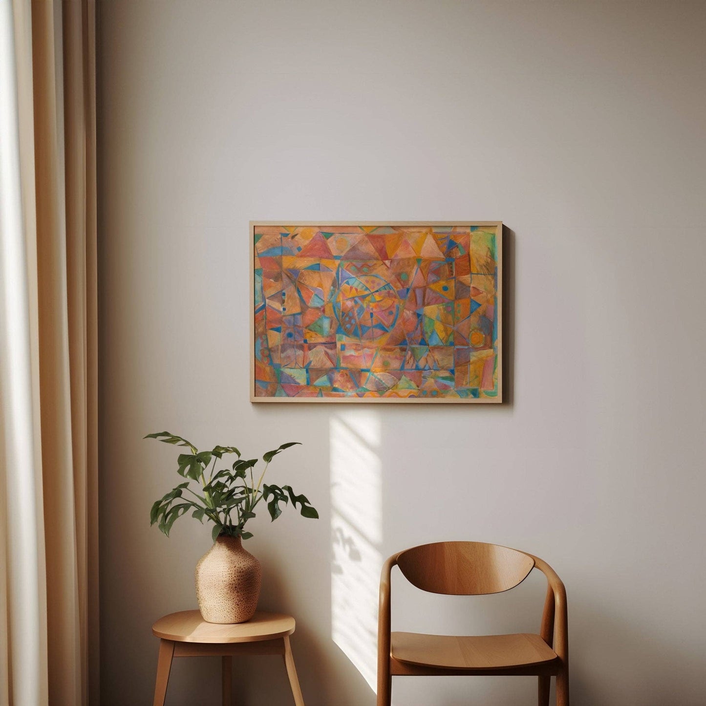 GUEST ARTIST COLLAB | Western Home Midcentury Modern Print