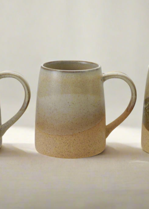 Stoneware Mugs -- 3 Colors