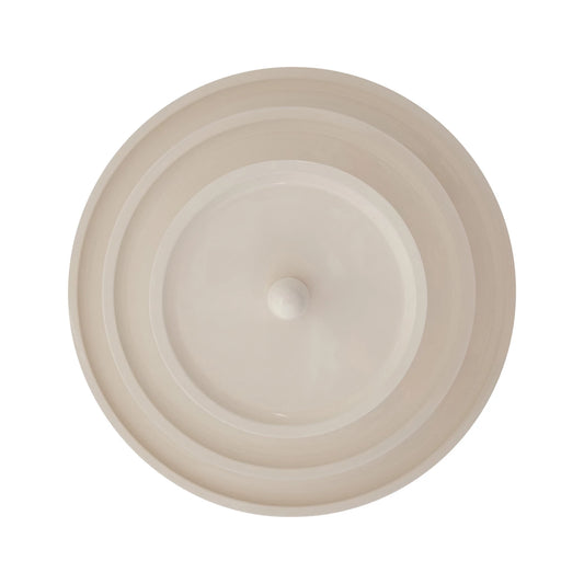 Elegant White three-tiered Tray