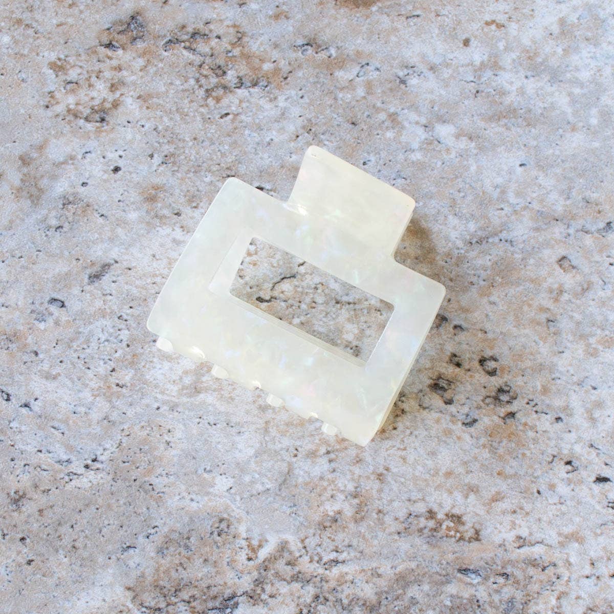 Eco Kylie Cellulose Acetate Hair Clip: Cookie Mix