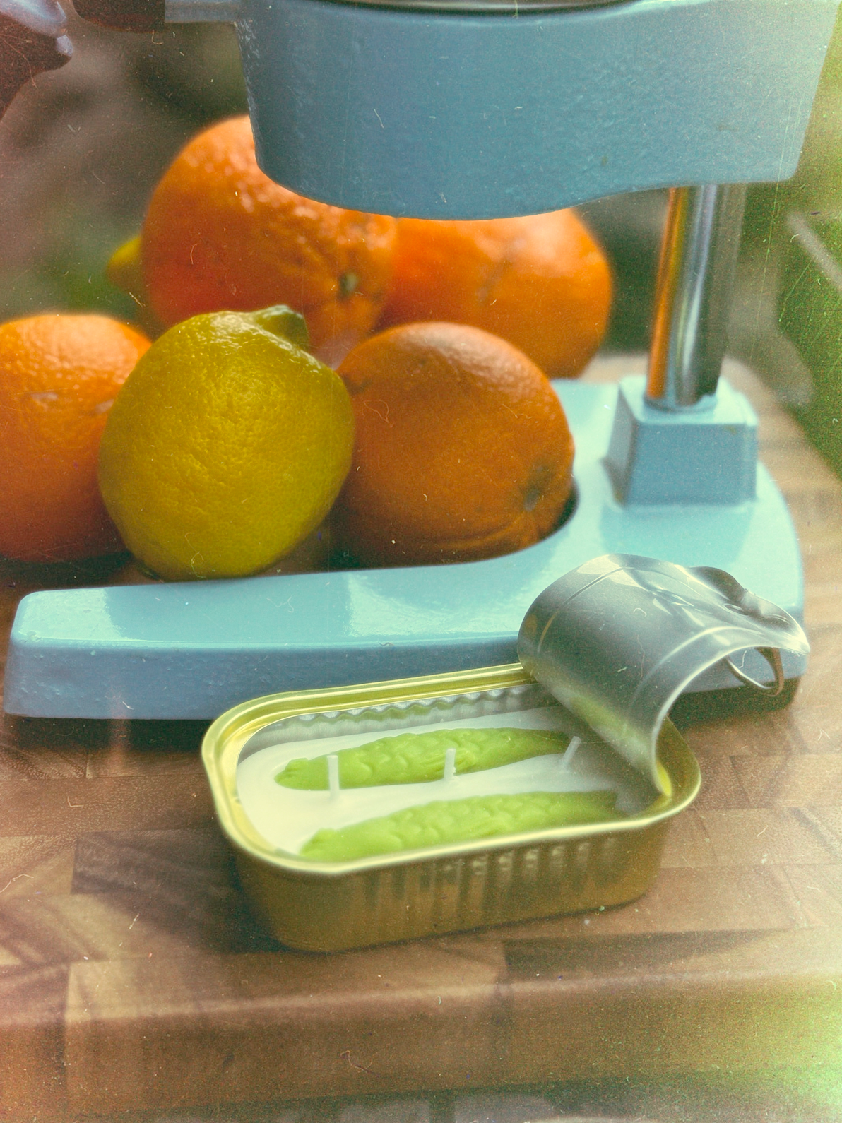 Tinned Fish Candle - Citrus Nectar Soy Wax Summer Gift