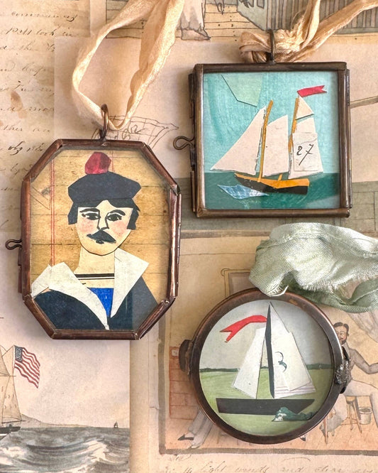 Salty Sailor - Handmade Art Locket