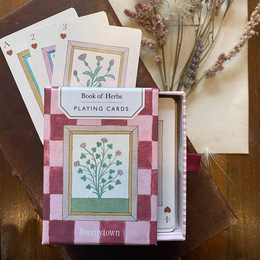 Single Deck Playing Card Deck - Book of Herbs