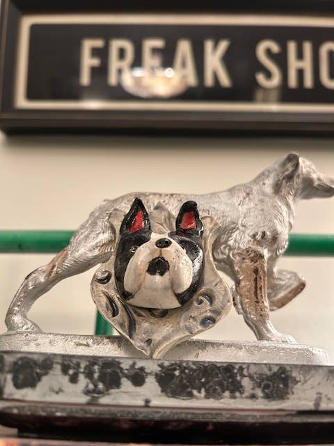 Boston Terrier on a Plaque