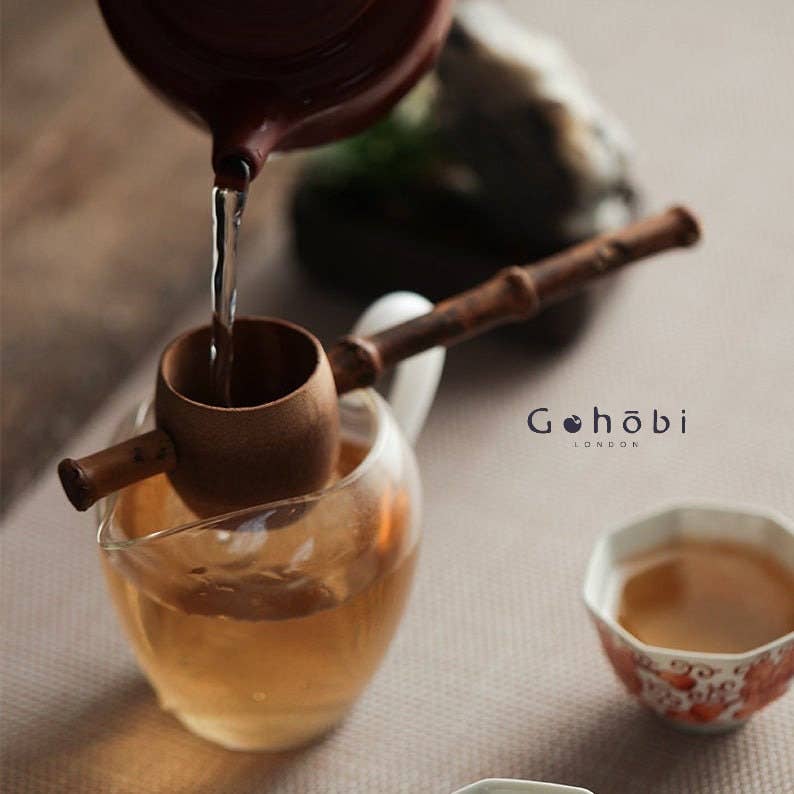 Gohobi Bamboo Tea Strainer: A (Net filter)