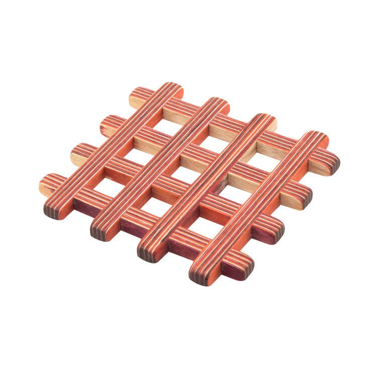 Red Coasters - Set of Four
