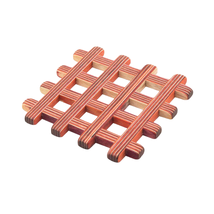 Red Coasters - Set of Four