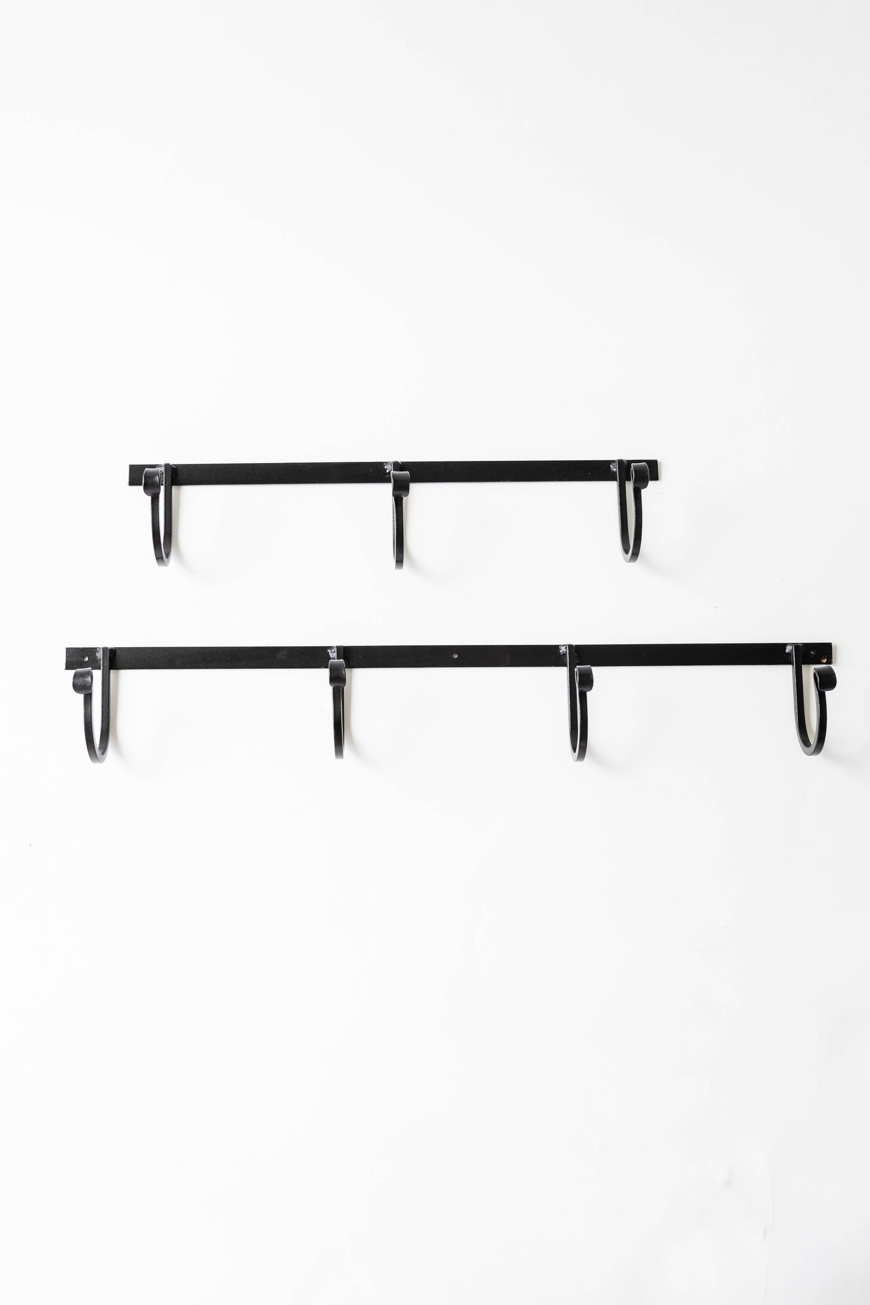 The Wrought Iron Rack with Hooks