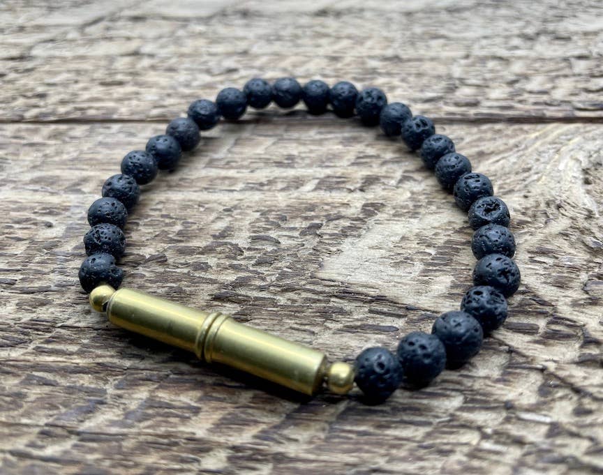 Flint Beaded Single Bracelet