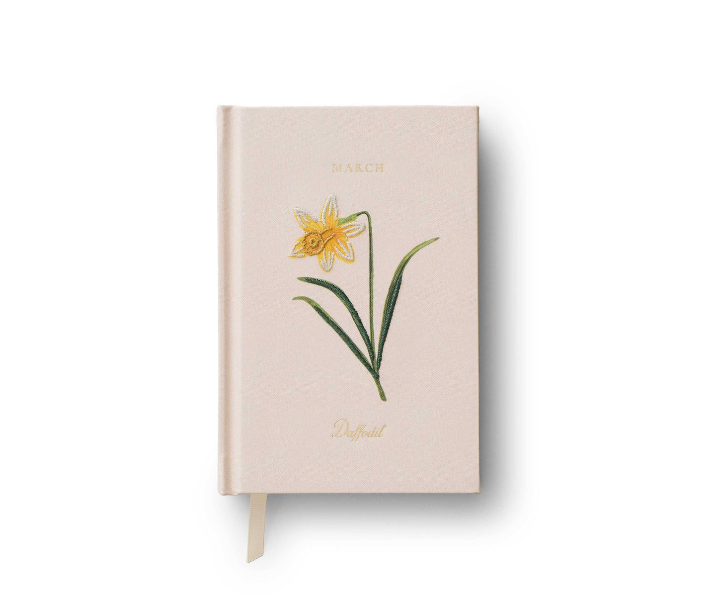 Birth Month Mini Embroidered Journal - March