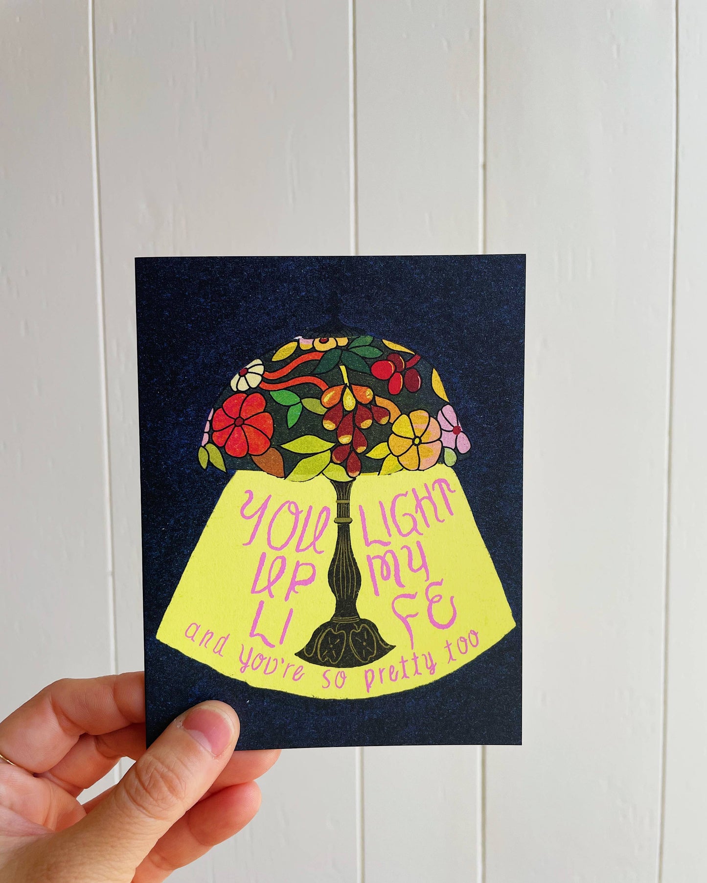 You Light Up My Life Card
