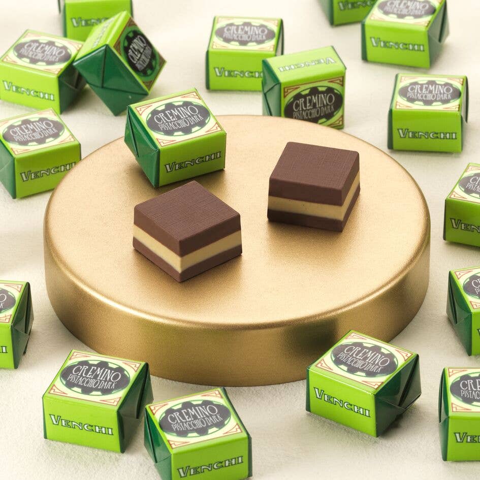 Cremino Pistachio Dark - Venchi Italian Gourmet Chocolate