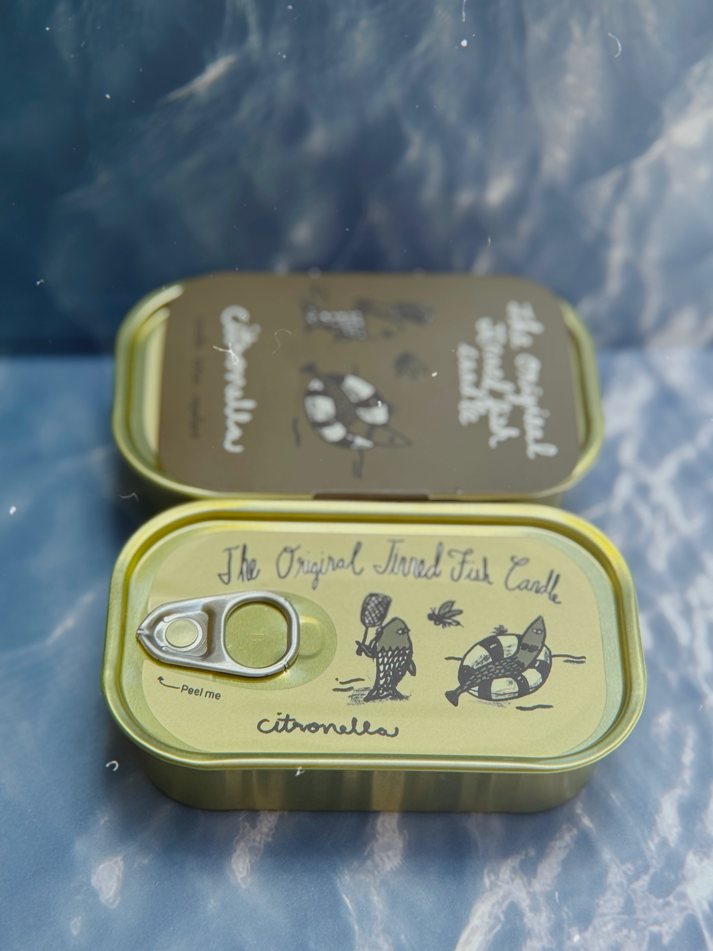 Tinned Fish Candle - Citronella