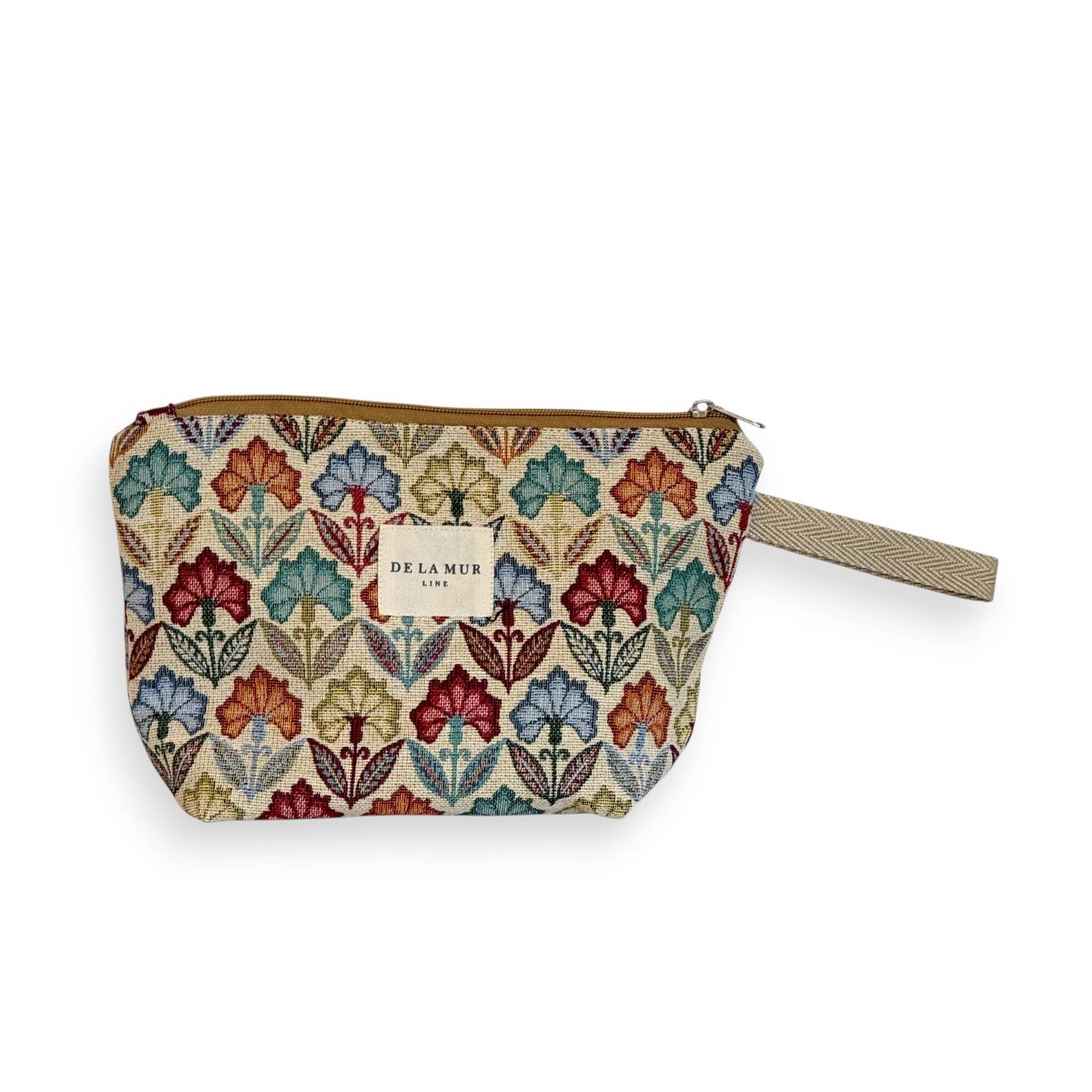 Large Makeup Bag in Flora