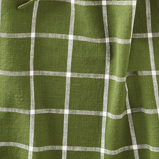 Tag Classic Check Slub Apron - Foliage