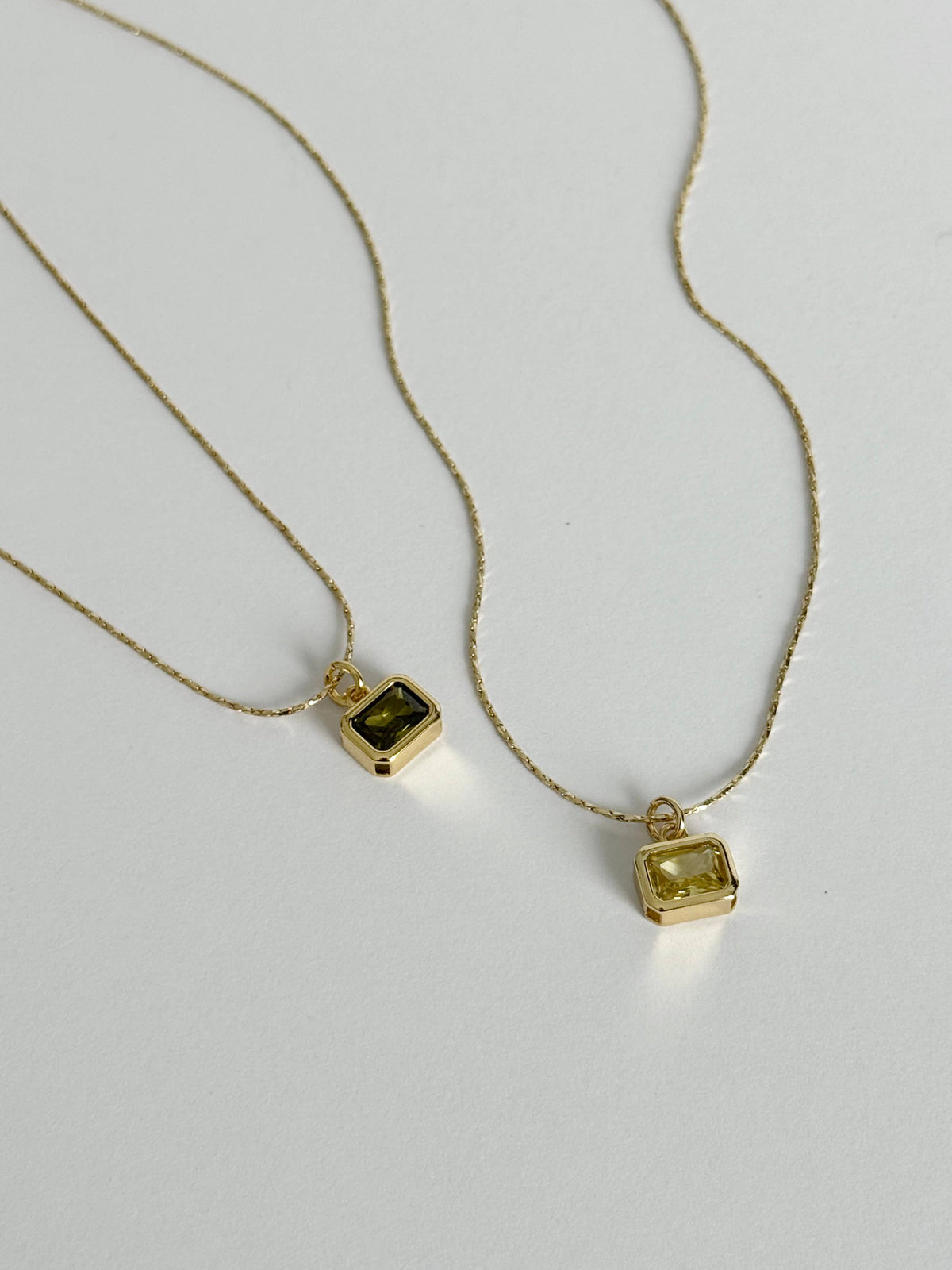 Meadow Bezel Necklace