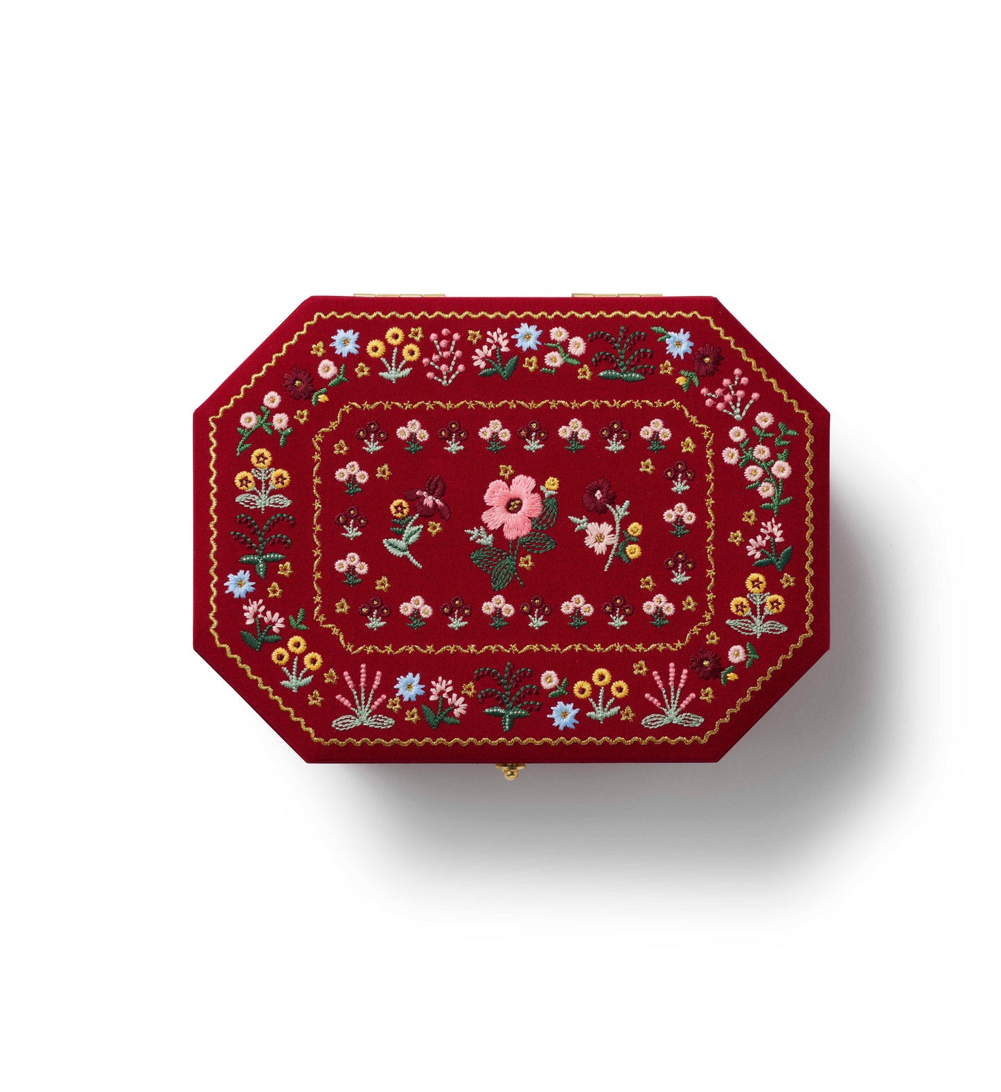 Gemma Embroidered Valentine's Day Jewelry Box