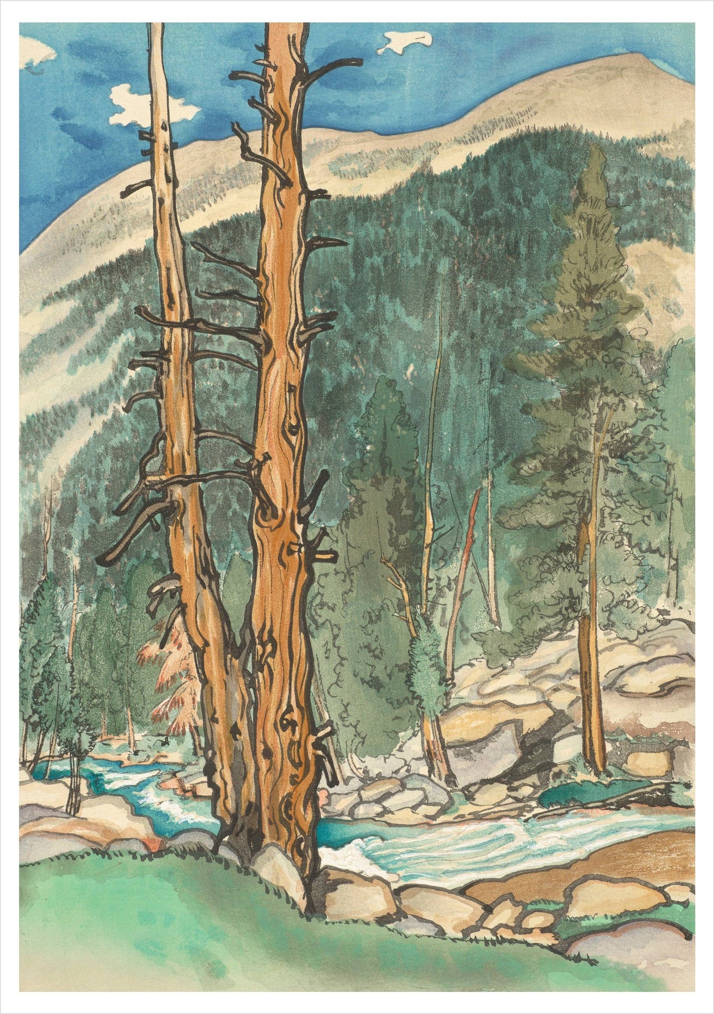 Chiura Obata: Yosemite Boxed Notecard Assortment