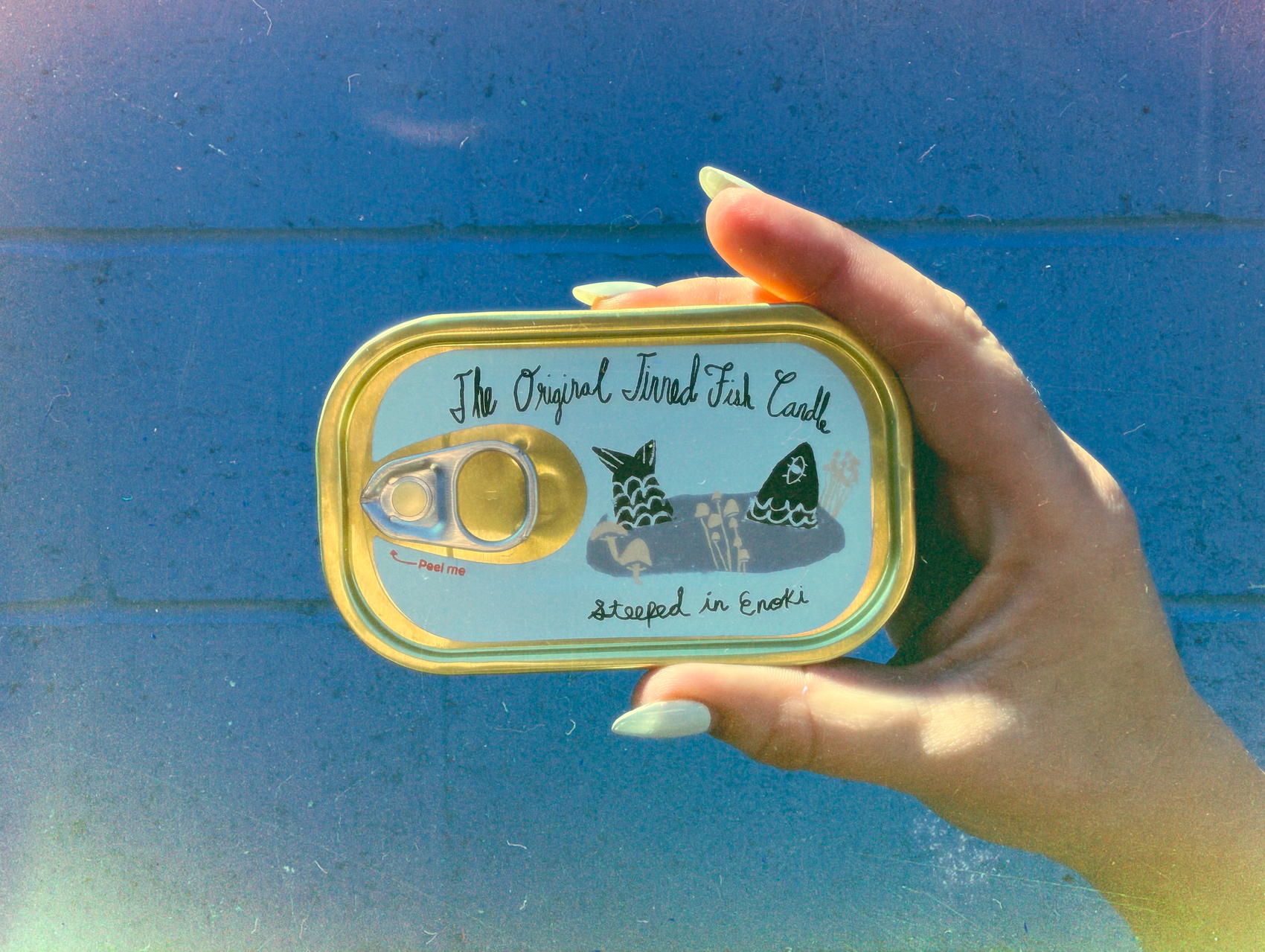 Tinned Fish Candle - Enoki Forest Soy Wax Candle