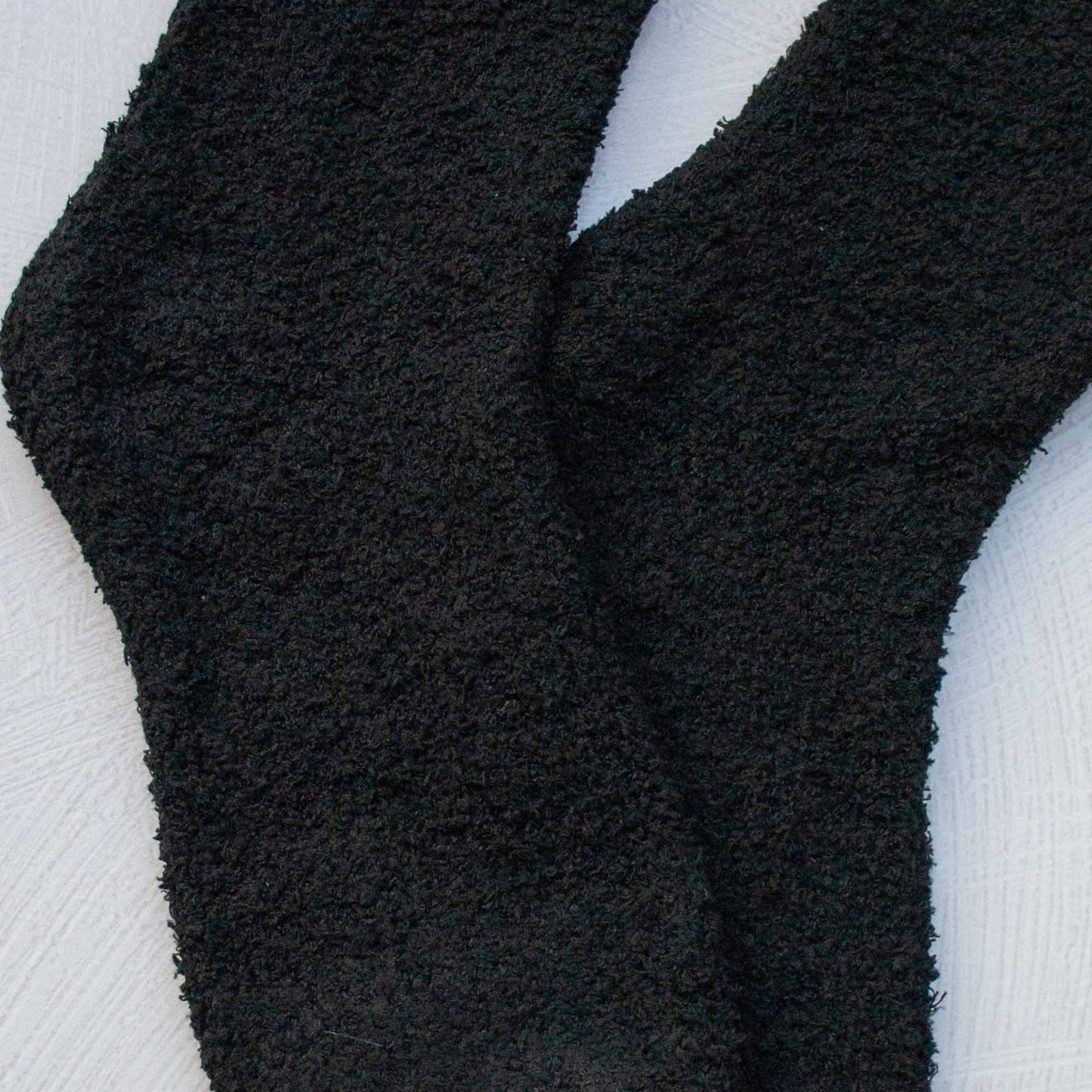 Solid Winter Sleeping Warmer Socks: Gray