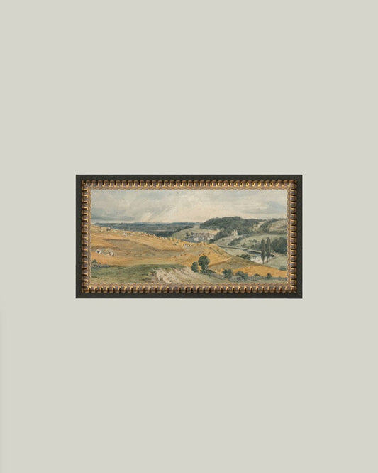 View of St Catherine's Hill: 12x7
