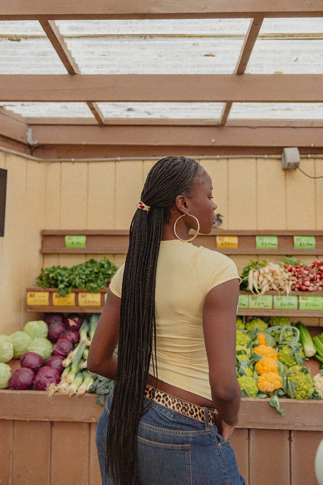 Knitted Strawberry Hairties - Three Pack