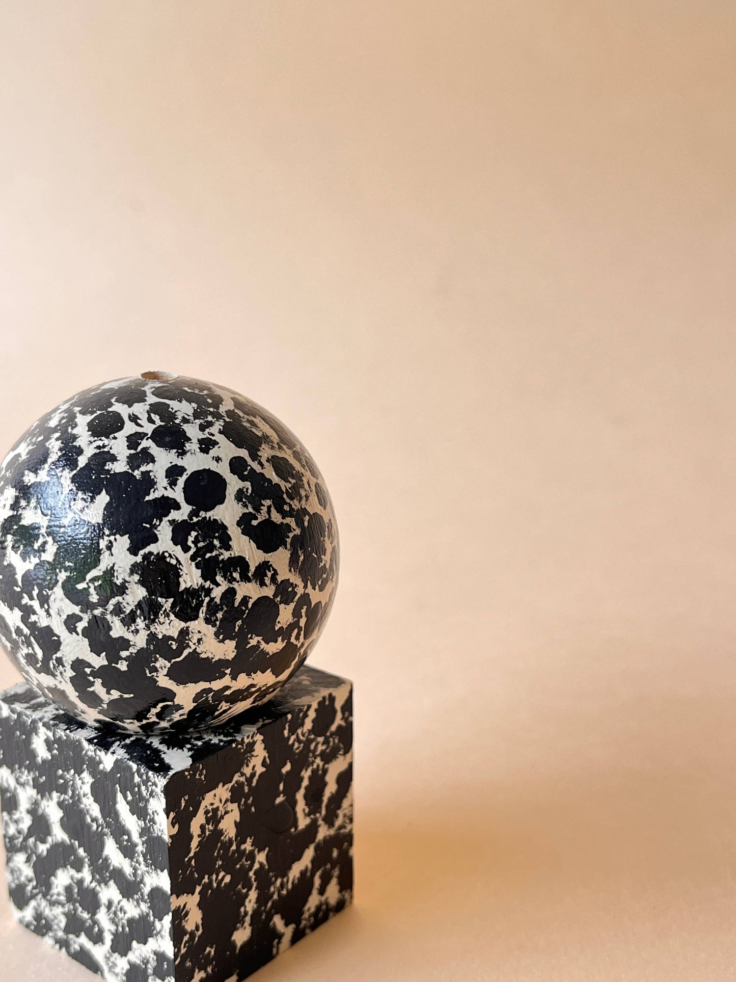 Wooden Incense Holder - Speckled