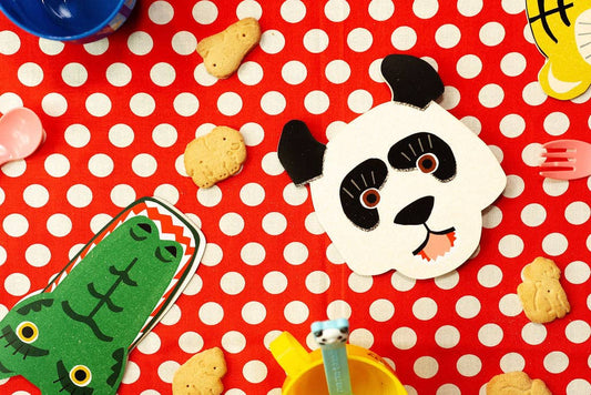 Panda Die Cut Card - Wild Bunch Collection