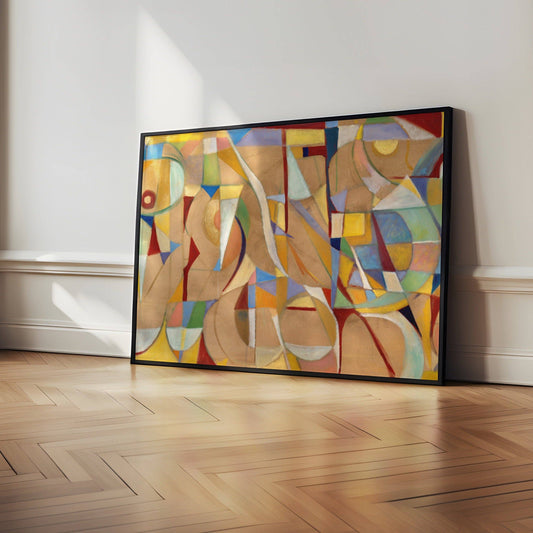 GUEST ARTIST COLLAB  | Midcentury Modern Home Art Print