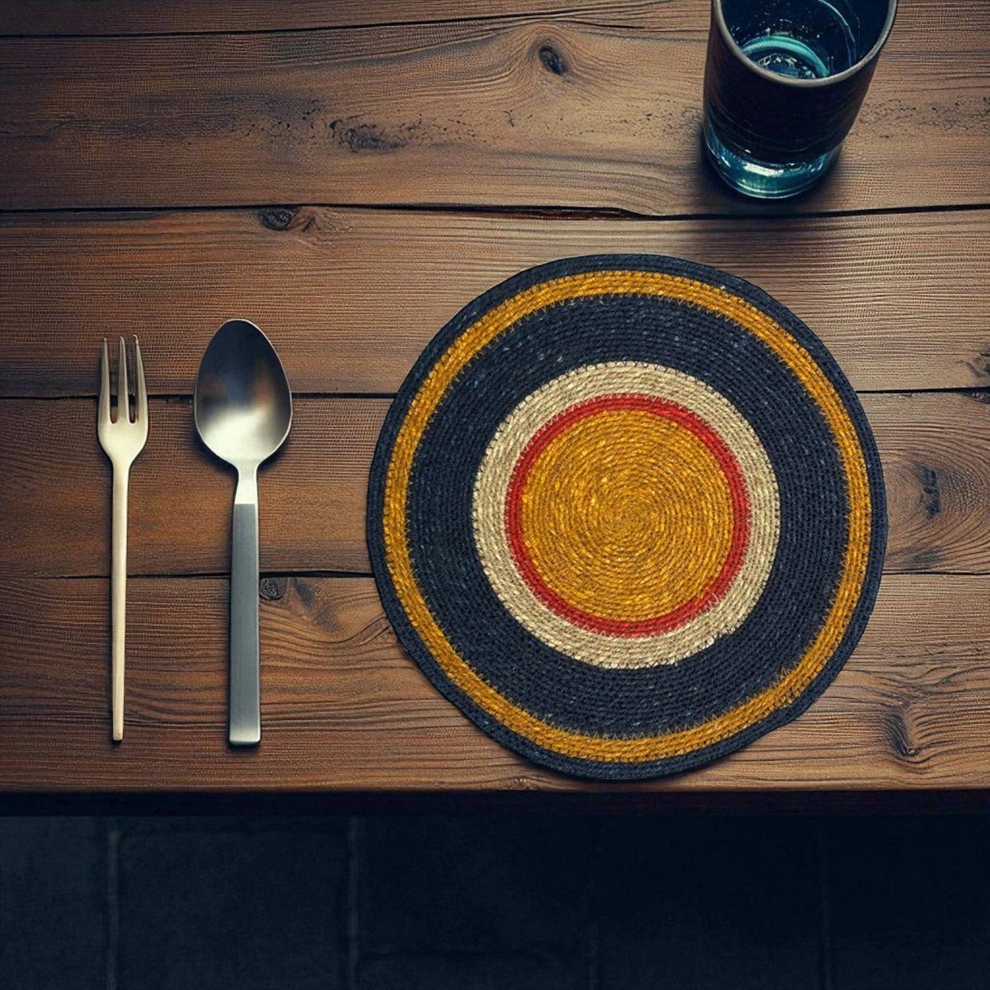 British Colour Standard Seagrass Placemat - Set of 2