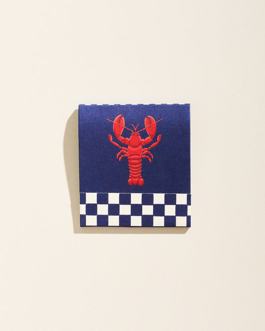Lobster Printed 10 Stem Matchbook