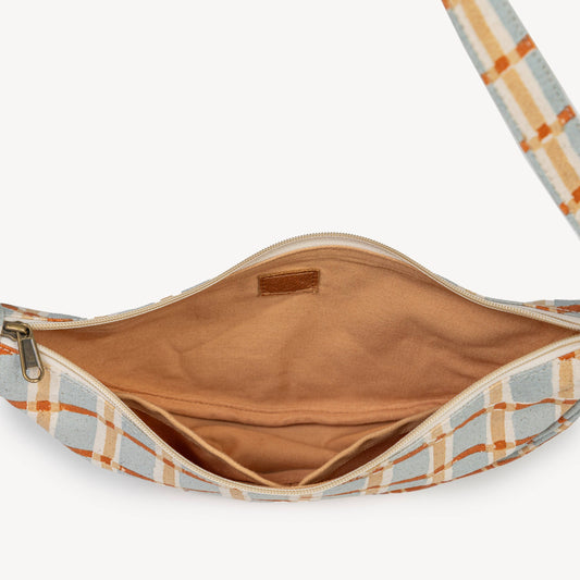 Moon Sling Bag - Powder Plaid