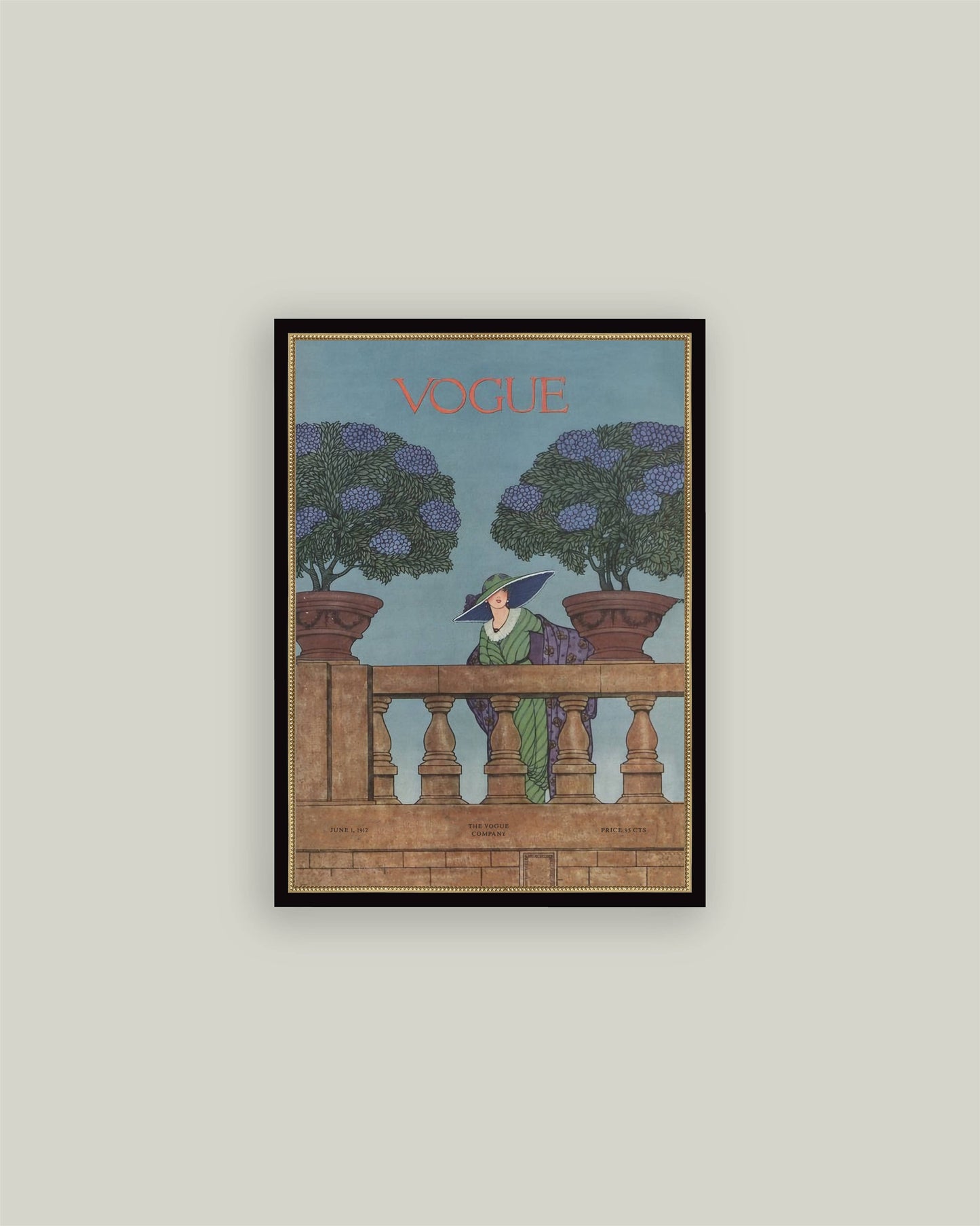 Vintage Vogue Blue