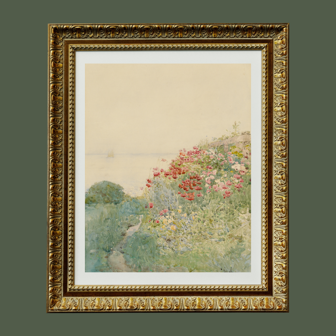 "Field of Poppies, Isles of Shoals" by Childe Hassam
