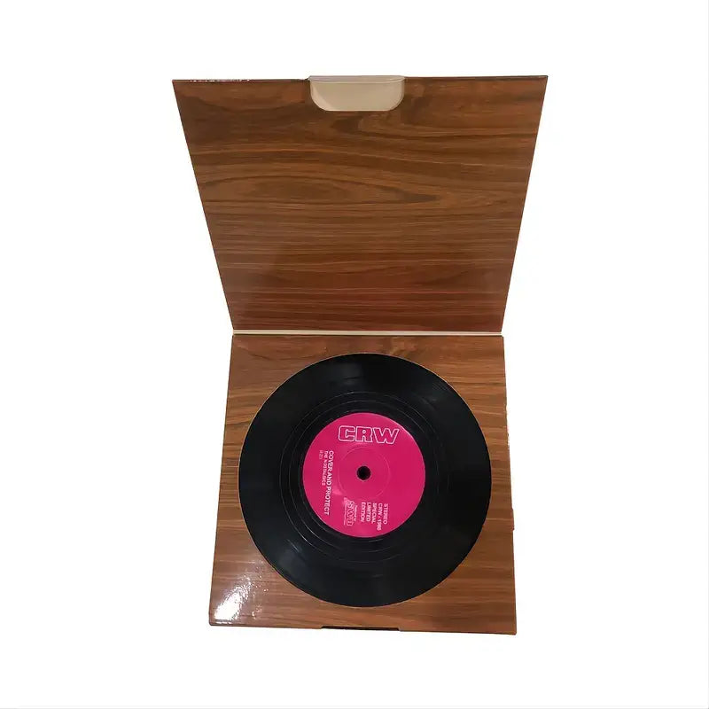 Vinyl Record Coasters