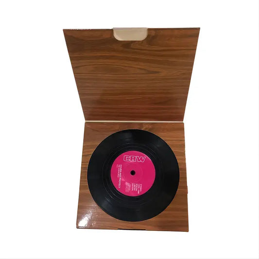 Vinyl Record Coasters