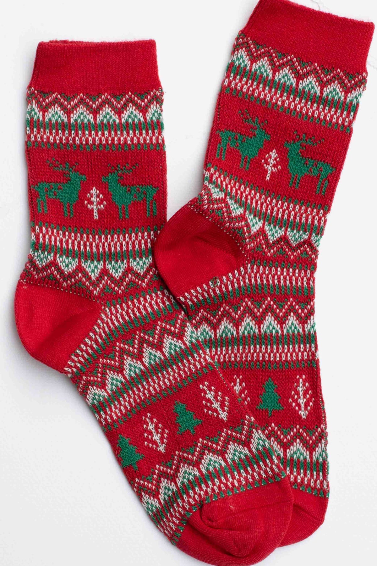 Holiday Deer Casual Socks