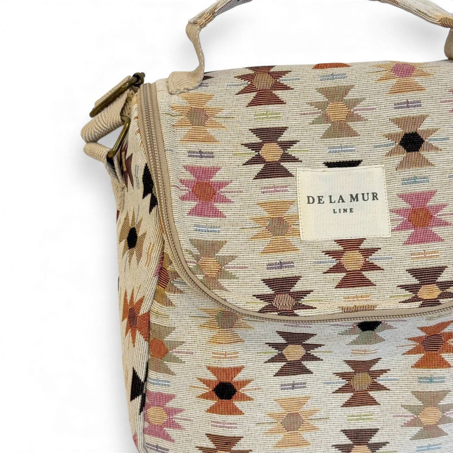 Insulated Lunch Bag in Spring Geo