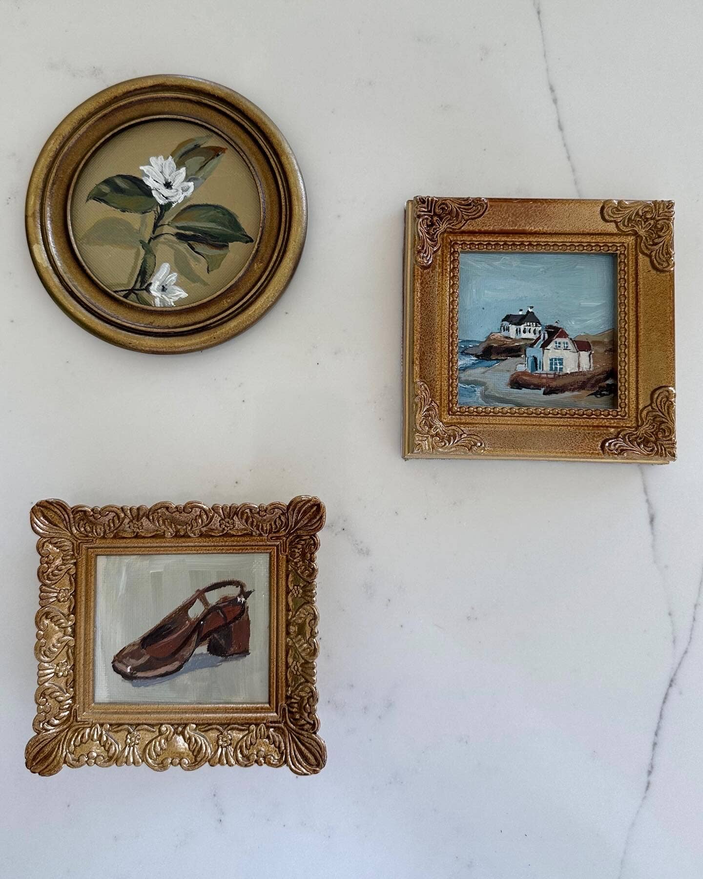 "On the Coast Mini" Framed Print