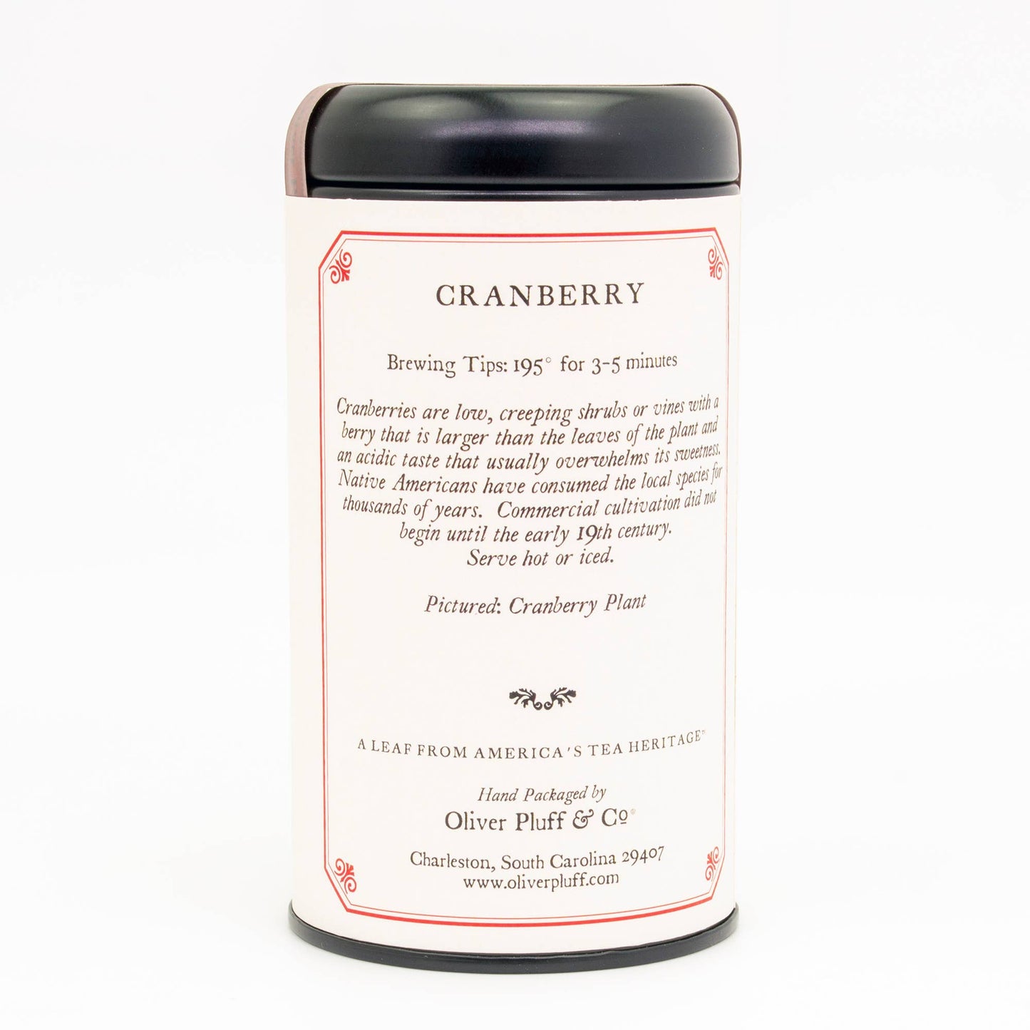 Cranberry - 20 Teabags in Signature Tea Tin