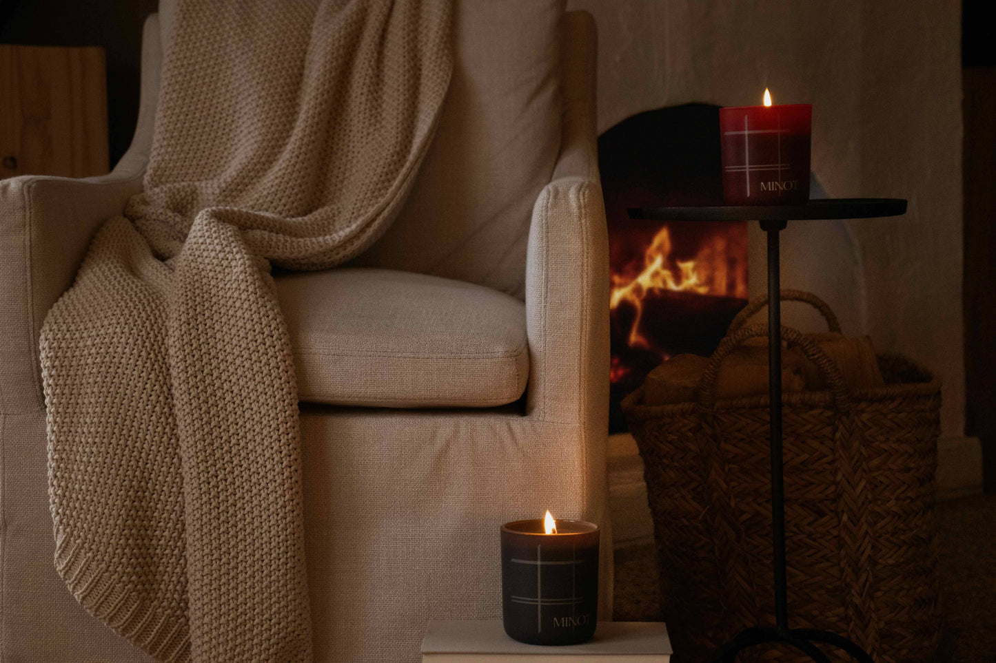 Frost - Luxury Non-toxic Soy Winter Candle, 12 oz.