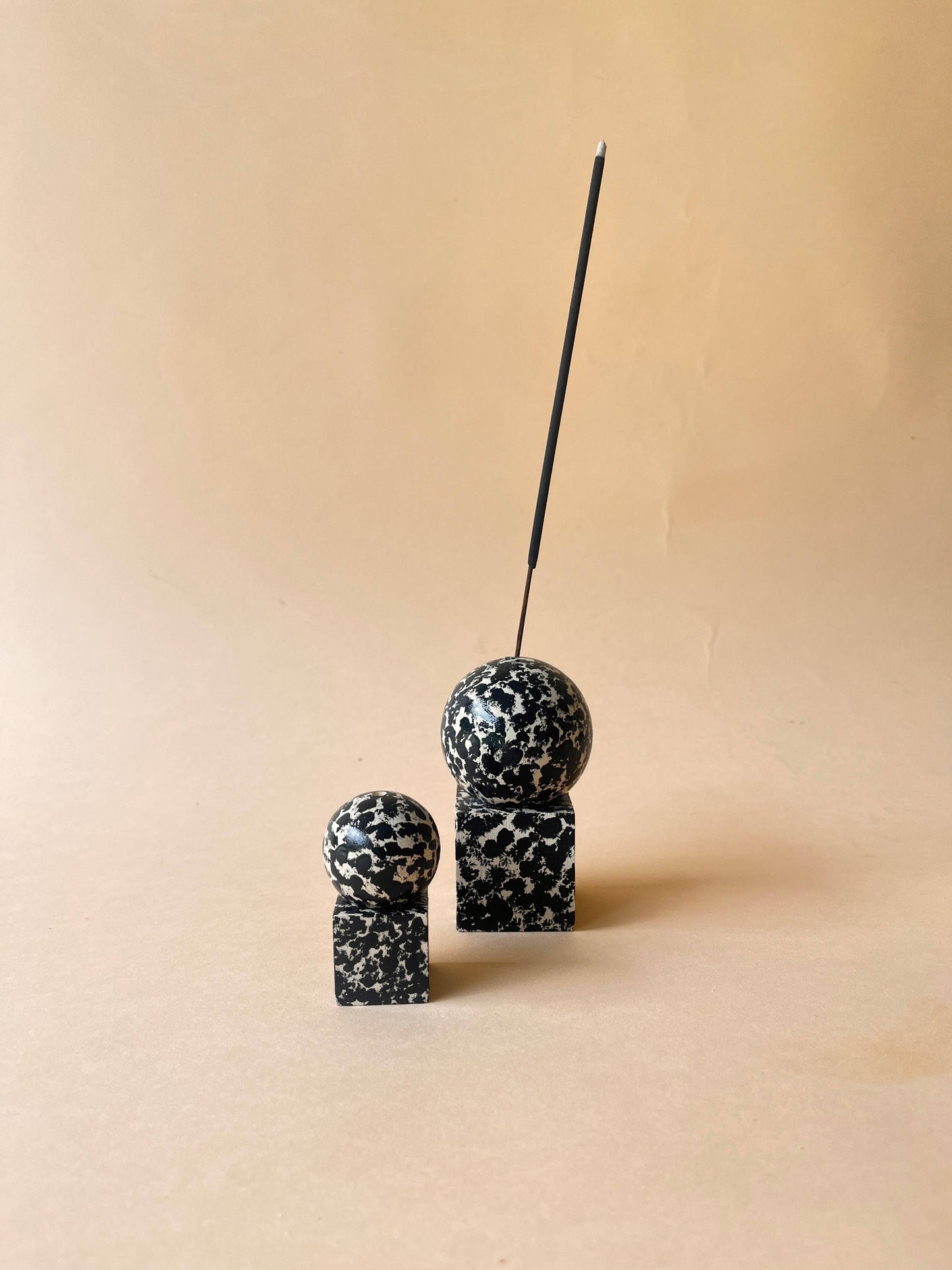 Wooden Incense Holder - Speckled