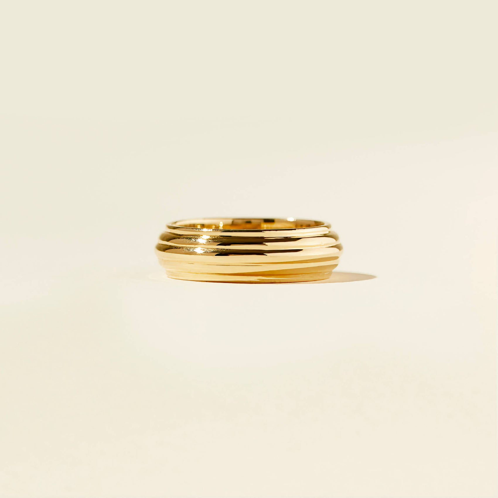 Kimball Ring: Gold Plated / 8