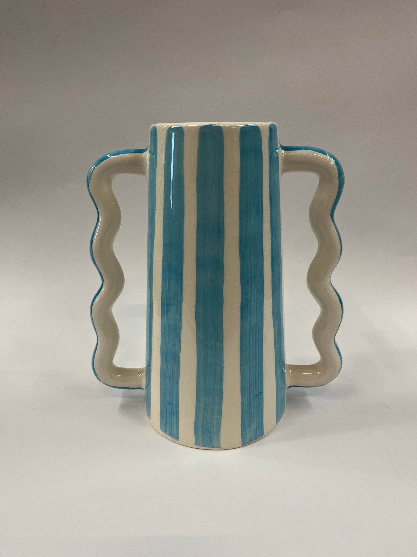 Squiggle Vase Small: Orange