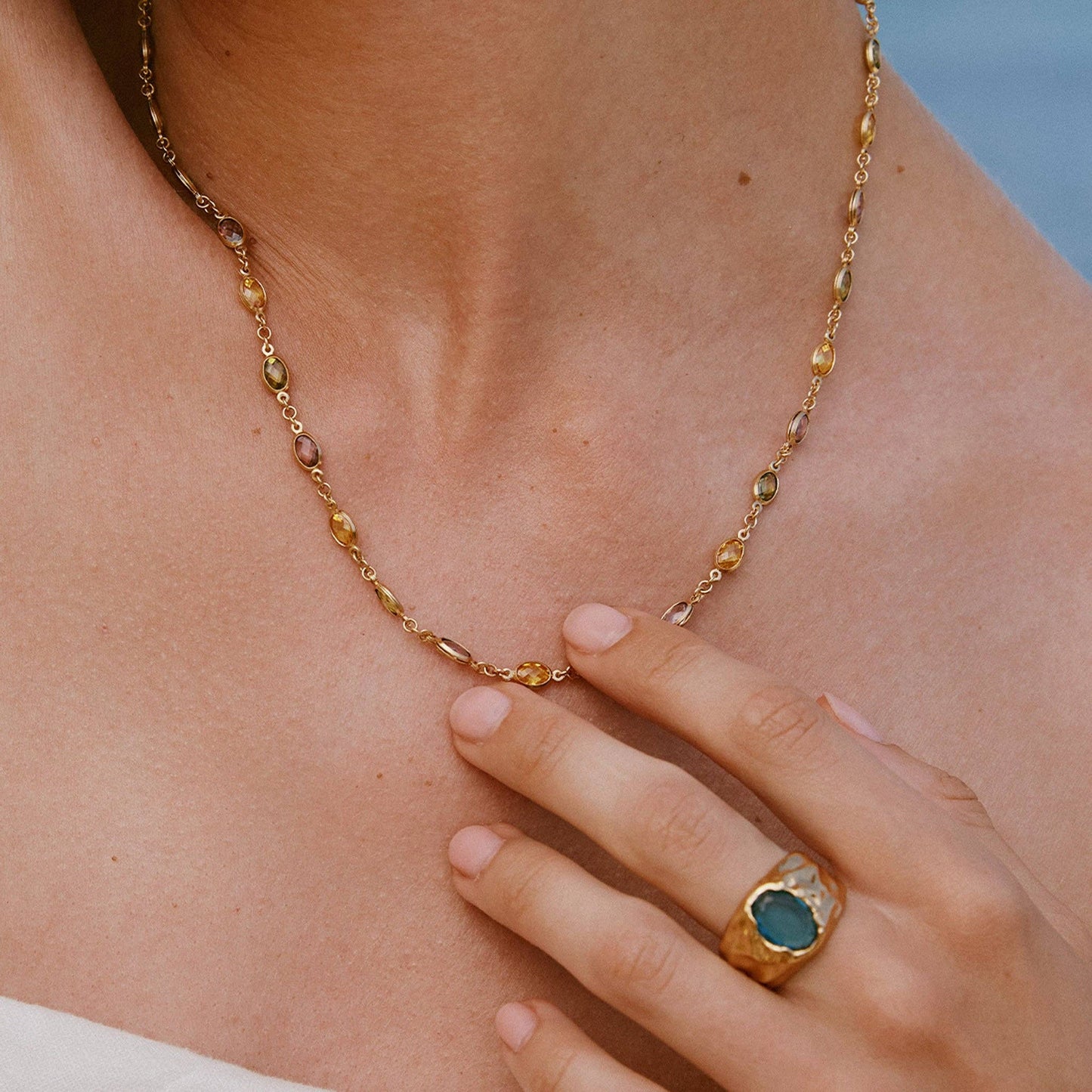 Fruitera Autumna Necklace | Jewelry Gold Gift Waterproof